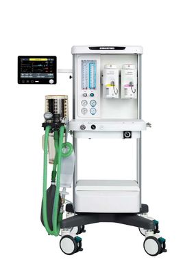 kwaliteit  Pneumatic Anesthesia Gas Machine with Built in battery backup 3 hours fabriek