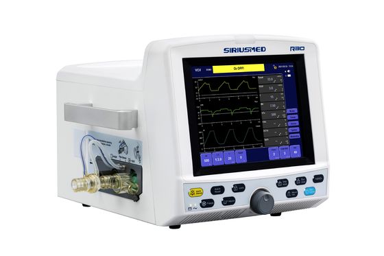 10.4“ Tft-Vertoningsr30 Purple Horn Ventilator met Luchtcompressor